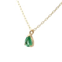 L&Co./エルアンドコー L&Co. K10誕生石ネックレス【5月エメラルド】/507928173