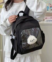 shopnikoniko/ショップニコニコ ShopNikoNiko クリアポケット付き 推し活 ミニリュックサック スクールバッグ オタ活 推し活リュック 痛バッグ 痛リュック ライブ/507928302