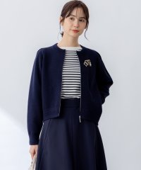 KUMIKYOKU（LARGE SIZE）/スウェットライクニットブルゾン/507928878