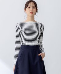 KUMIKYOKU（LARGE SIZE）/シルク混ニットロングＴシャツ/507928882