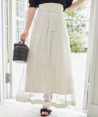 MAJESTIC LEGON/バックレースアップフレアスカート/507841497