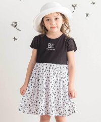 BeBe/【お揃い】復刻アーカイブフローラルプリントワンピース(90~150cm)/507888973