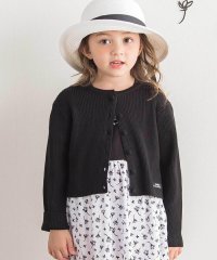 BeBe/リブニットクルーネックカーディガン(90~150cm)/507888977