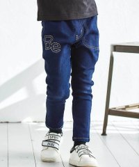 BeBe/ジョグデニムステッチロゴロングパンツ(90~160cm)/507888983