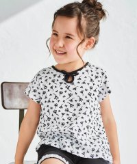 BeBe/【お揃い】復刻アーカイブフローラルプリントTシャツ(90~150cm)/507888993