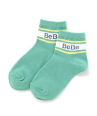 BeBe/ロゴライン配色クルーソックス(11~24cm)/507888997
