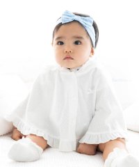fillot de bebe reduction/【 UVカット 】フード付きブライト天竺フリルマント(60~90cm)/507889003