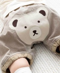 fillot de bebe reduction/オーガニックコットンチェッククマパンツ(60~90cm)/507889006