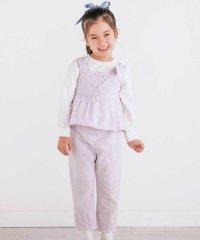 SLAP SLIP/肩リボンビスチェ+パンツレースセットアップ2点セット(80~130cm)/507896777