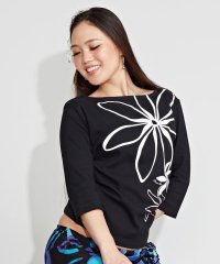 Maunaloa/マウナロア Maunaloa シャインティアレTシャツ(7分袖)/507929010