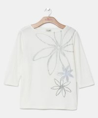 Maunaloa/マウナロア Maunaloa シャインティアレTシャツ(7分袖)/507929010