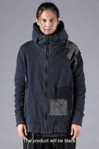 D.HYGEN/ディーハイゲン D.HYGEN Flame－Free Yarn－Lined Patched Damage Hooded Jacket/507929210