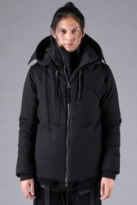 D.HYGEN/ディーハイゲン D.HYGEN Rayon Twill Hood Attached Down Jacket/507929232
