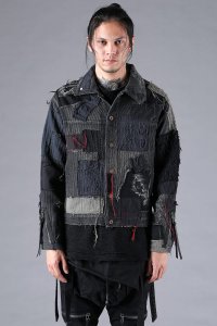 D.HYGEN/ディーハイゲン D.HYGEN Crust Damage Repair Embroidered Jacquard Jacket/507929237