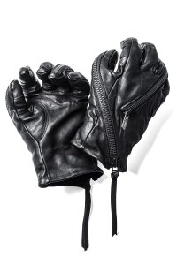 D.HYGEN/ディーハイゲン D.HYGEN Hose Leather Twist W Zip Gloves/507929270