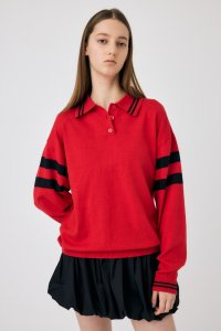 moussy/RUGGER ニットポロ/507929296