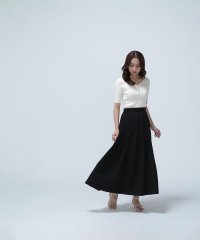 NATURAL BEAUTY BASIC/タックプリーツフレアスカート/507929495