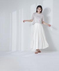 NATURAL BEAUTY BASIC/タックプリーツフレアスカート/507929495