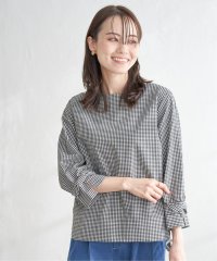 IKKA LOUNGE/2WAY袖リボンブラウス/506895218