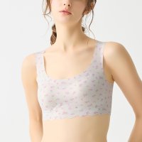 Tuche/トゥシェ Tuche 縫い目がなくてチクチクしにくい ノンワイヤーブラ ハーフトップ/506950596