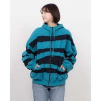 BOTTER/ボッター BOTTER ウェーブ リブ ジップアップ パーカー/507910064