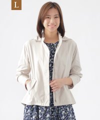 TRANS WORK(L)/【L】【花粉対策】【はっ水】【ウォッシャブル】アンチポランブルゾンコート/507921470