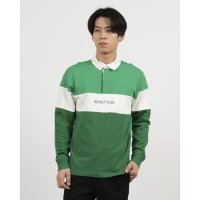 UNITED COLORS OF BENETTON/ユナイテッド カラーズ オブ ベネトン UNITED COLORS OF BENETTON. カラーブロック長袖ラガーポロシャツ/507922814