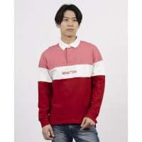 UNITED COLORS OF BENETTON/ユナイテッド カラーズ オブ ベネトン UNITED COLORS OF BENETTON. カラーブロック長袖ラガーポロシャツ/507922814