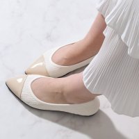 Bridget Birkin Walk/ブリジットバーキン ウォーク Bridget Birkin Walk 一文字切替えポインテッドウォーキングパンプス/507927688