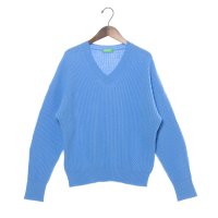 UNITED COLORS OF BENETTON/ユナイテッド カラーズ オブ ベネトン UNITED COLORS OF BENETTON. Vネックウールリブニット・セーター/507927803