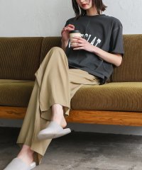 VitaFelice/ヴィータフェリーチェ VitaFelice スムースタッチ レーヨン イージーロングパンツ/507932065