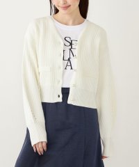 SHIPS Colors WOMEN/SHIPS Colors:〈手洗い可能〉Vネック パールモチーフボタン カーディガン/507932326