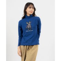 BRODIAEA/ブローディア BRODIAEA ハイネックカットソー フレンチブルドッグ刺繍 スーパープレミアサーモ/507932328