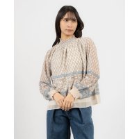 BRODIAEA/ブローディア BRODIAEA スモック刺繍シフォンブラウス/507932332
