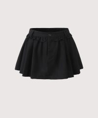 LA POMME petit/ラポミ プチ LA POMME petit Frill Piping Mini Skirt/507932339