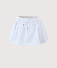 LA POMME petit/ラポミ プチ LA POMME petit Frill Piping Mini Skirt/507932339