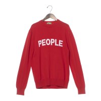 UNITED COLORS OF BENETTON/ユナイテッド カラーズ オブ ベネトン UNITED COLORS OF BENETTON. フロントロゴクルーネックコットンニット・セーター/507932414