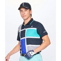 le coq sportif GOLF /ルコックスポルティフ ゴルフ le coq sportif golf カラーブロック大柄半袖シャツ/507932513