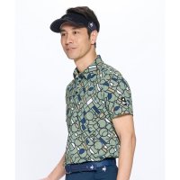 le coq sportif GOLF /ルコックスポルティフ ゴルフ le coq sportif golf カラーブロックグラフィック小柄半袖シャツ/507932515