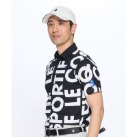 le coq sportif GOLF /ルコックスポルティフ ゴルフ le coq sportif golf マルチカラーロゴ柄半袖シャツ/507932518