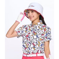 le coq sportif GOLF /ルコックスポルティフ ゴルフ le coq sportif golf カラーブロック総柄半袖シャツ/507932521