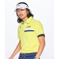 le coq sportif GOLF /接触冷感 メッシュ小柄ジャガード半袖シャツ/507932523