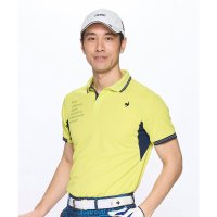 le coq sportif GOLF /接触冷感 部分メッシュベーシックデザイン半袖ポロシャツ/507932533