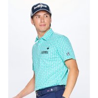 le coq sportif GOLF /ルコックスポルティフ ゴルフ le coq sportif golf モノグラム柄ジャガード半袖シャツ/507932534