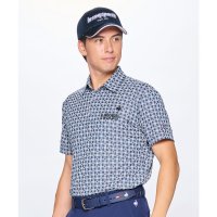 le coq sportif GOLF /ルコックスポルティフ ゴルフ le coq sportif golf モノグラム柄ジャガード半袖シャツ/507932534