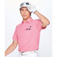 le coq sportif GOLF /ルコックスポルティフ ゴルフ le coq sportif golf モノグラム柄ジャガード半袖シャツ/507932534