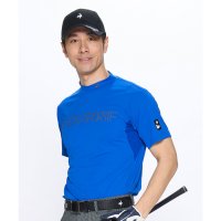 le coq sportif GOLF /ルコックスポルティフ ゴルフ le coq sportif golf カラーブロック柄モックネック半袖シャツ/507932542
