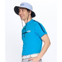 le coq sportif GOLF /接触冷感 部分メッシュモックネック半袖シャツ/507932545