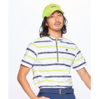 le coq sportif GOLF /ルコックスポルティフ ゴルフ le coq sportif golf ボーダー柄ハーフジップシャツ/507932549