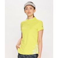 le coq sportif GOLF /ルコックスポルティフ ゴルフ le coq sportif golf 【RIJOUME】バックフレアーモックネックシャツ －リーフ柄－/507932551